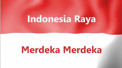 Mendengarkan Lagu Kebangsaan Indonesia Raya